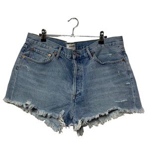 AGOLDE Parker Cut Off Shorts